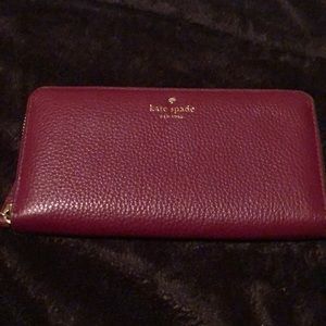 kate spade cobble hill lacey zipper wallet